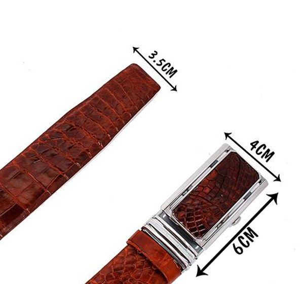 Dây lưng da cá sấu ST003 5 Dây lưng da cá sấu ST003