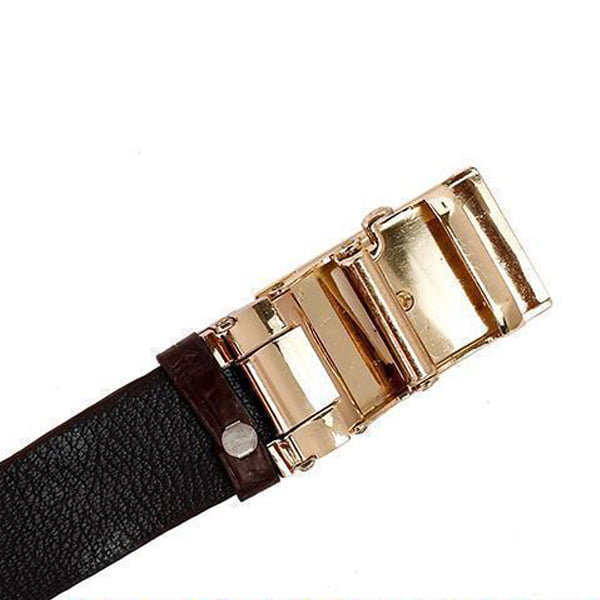 Thắt lưng da cá sấu ST 002, mua dây lưng cá sấu