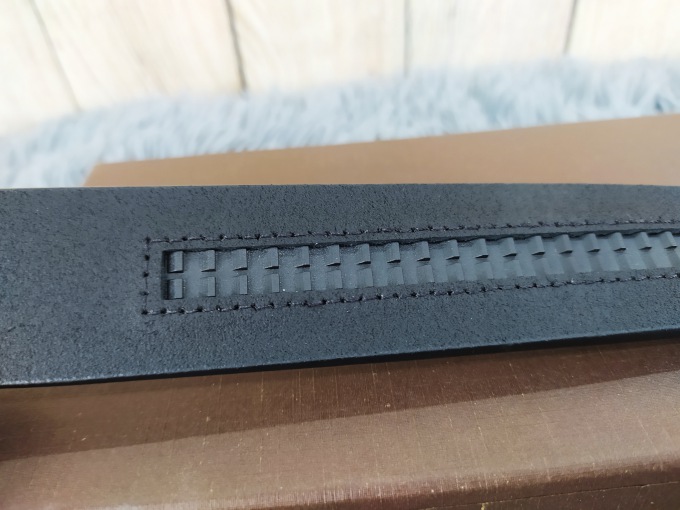 Dây lưng nam mặt khóa viền kim loại cao cấp VOX15