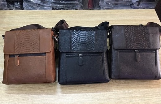Túi Đeo Chéo Da Bò Thật VTD07 8 Túi Đeo Chéo Da Bò Thật VTD07