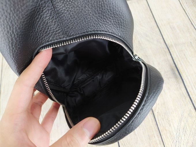 Túi đeo chéo, đeo ngực da bò xịn VTD12