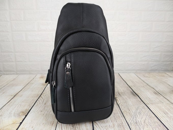 Túi đeo chéo, đeo ngực da bò xịn VTD12