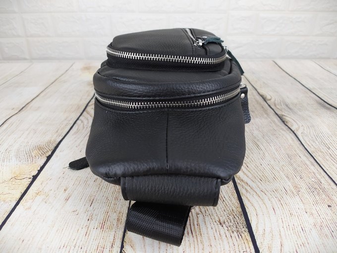 Túi đeo chéo, đeo ngực da bò xịn VTD12