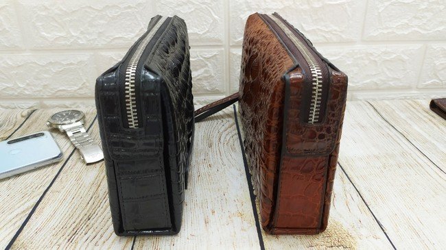 Clutch cầm tay giả da cá sấu CT19 9 Clutch cầm tay giả da cá sấu VOC30