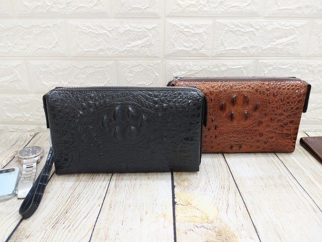Clutch cầm tay giả da cá sấu CT19 10 Clutch cầm tay giả da cá sấu VOC30