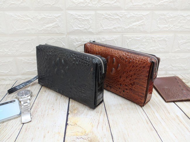 Clutch cầm tay giả da cá sấu CT19 13 Clutch cầm tay giả da cá sấu VOC30