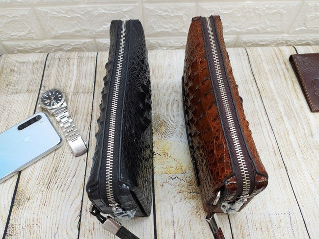 Clutch cầm tay giả da cá sấu CT19 14 Clutch cầm tay giả da cá sấu VOC30