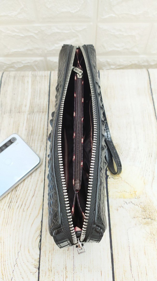 Clutch cầm tay giả da cá sấu CT19 15 Clutch cầm tay giả da cá sấu VOC30