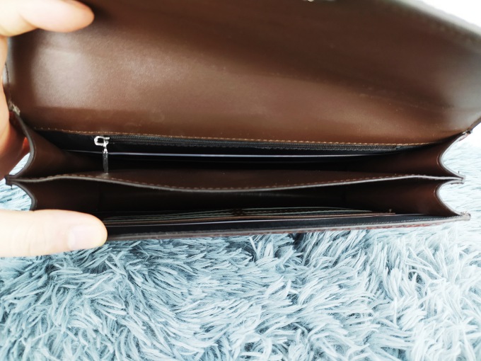Clutch vân cá sấu khóa cài CT22-N 23 Clutch dáng dài vân cá sấu khóa cài VOC67