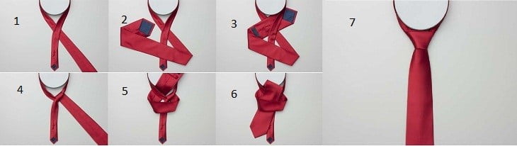 Cách thắt cà vạt kiểu Pratt