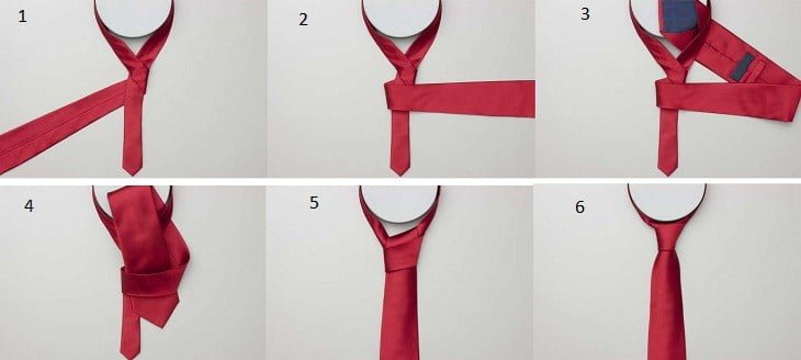 cách thắt cà vạt