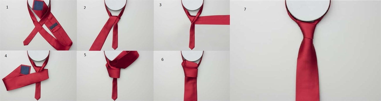 Cách Thắt Cà Vạt Kiểu Half windsor
