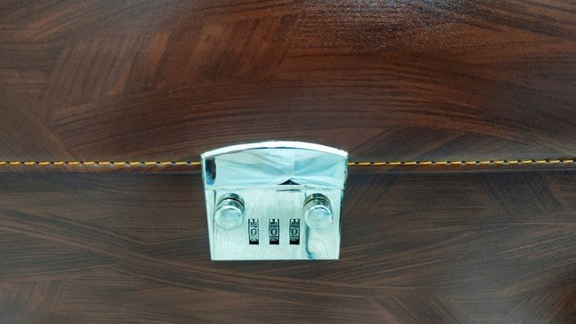 Cặp da khóa số UK04-N