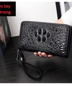 Clutch cầm tay da bò vân cá sấu CT20-D 3 clutch cam tay da bo van ca sau voc60 6