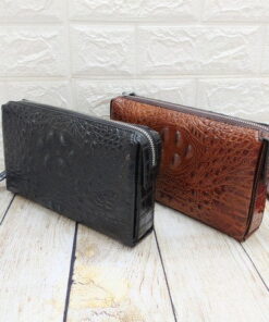 Clutch cầm tay giả da cá sấu CT19