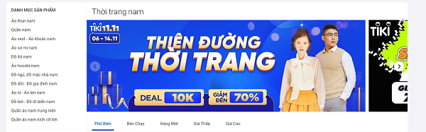 Thiên đường thời trang trên Tiki.vn