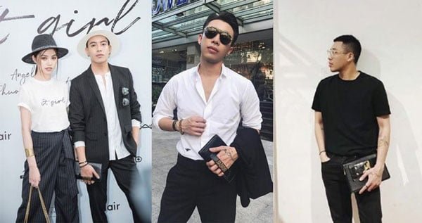 Cách cầm clutch cầm tay nam tính cho phái mạnh