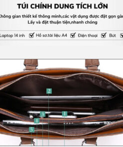Cặp da khóa số sườn UT58-N