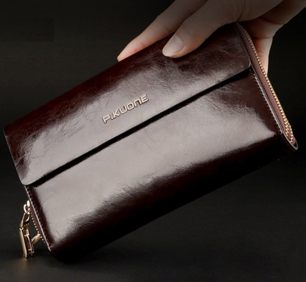 Clutch da thật P.Kuone TC24