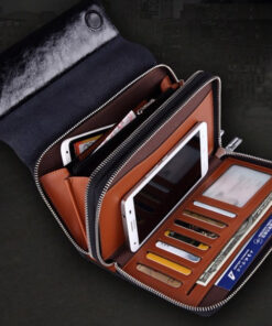 Clutch da thật P.Kuone TC24